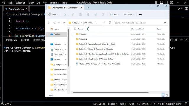 Two Ways to Automatically Open Windows Folders with Python смотреть онлайн