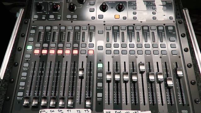 Behringer x32 Producer, Mix Bus as Groups and DCA Workflow (Mixing a Show with DCAs and Groups) смотреть онлайн