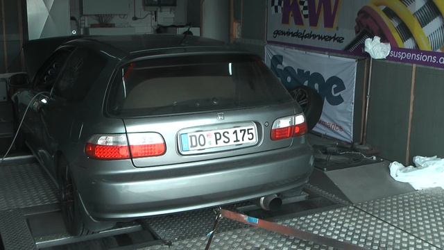Honda Civic EG5 (D16Z6) - GT3076R @1bar (14,5 psi ) 01/02 смотреть онлайн