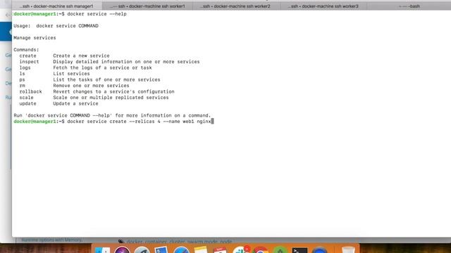 Docker swarm| How to run services in docker swarm | Scaling a service | in Hindi смотреть онлайн