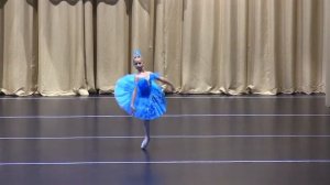 Амина Ванцова. Вариация принцессы Флорины из балета "Спящая красавица".
