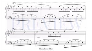 Galina Bobrova «Little Sentimental Prelude 5» for piano