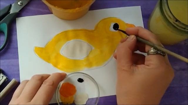БЕСПЛАТНЫЙ УРОК ДЛЯ ДЕТЕЙ. Поделки из бумаги. Как сделать уточку. смотреть онлайн