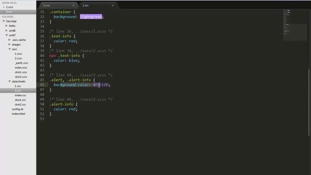 麦子学院-利用Sass编写高质量CSS-第07章 sass语法（继承与嵌套） смотреть онлайн