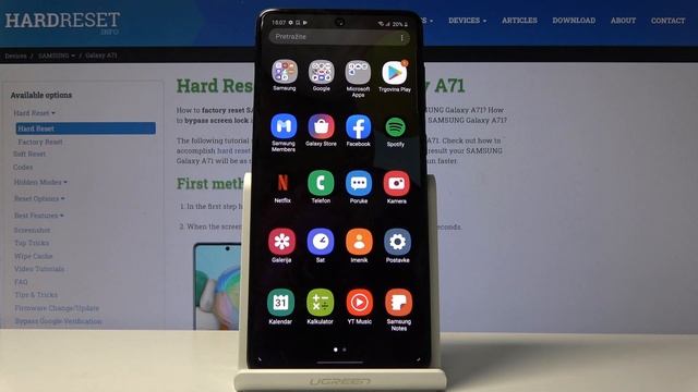How to Change Language in Samsung Galaxy A71 – Phone Language смотреть онлайн