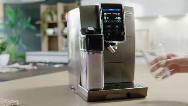 Кофемашина De`Longhi Dinamica ECAM 370.95 T смотреть онлайн
