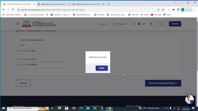 Pan Does not Exist Error आये तो क्या करे | Pan Does Not Exist смотреть онлайн