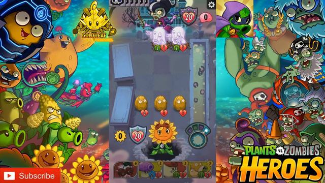 Plants vs. Zombies Heroes - Plant Mission 5: Beware the Bewitching Zombie #2 смотреть онлайн