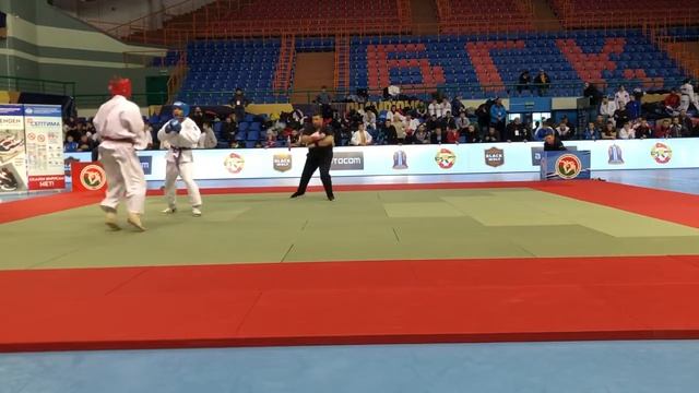 Овакимян Сергей (синий пояс), 1 бой, клуб ЯРОПОЛК, Первенство Европы по рукопашному бою, 21.02.2021