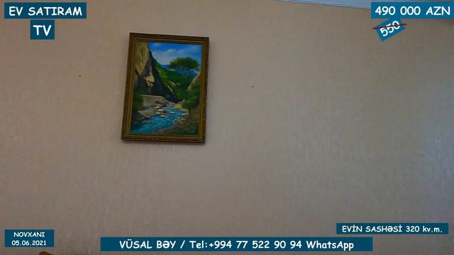 CİDDİ ENDİRİM OLUNACAQ / 14 SOTDA BAĞ EVİ SATILIR NOVXANIDA/Недвижимость в Баку / EV SATIRAM TV смотреть онлайн