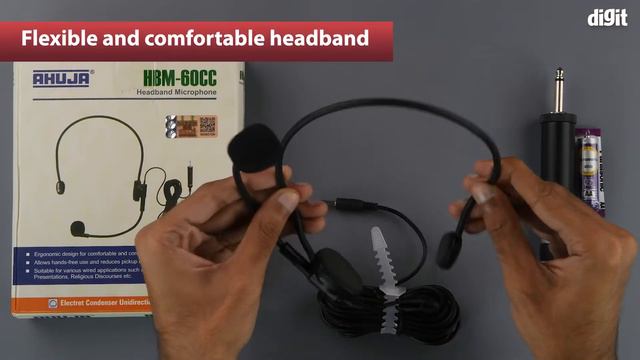 Ahuja Head band Microphone Unboxing смотреть онлайн