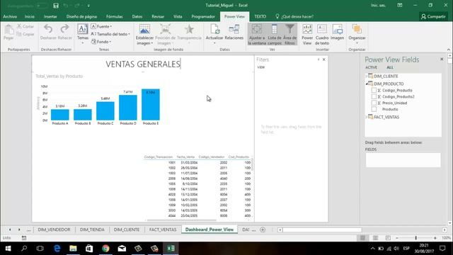 Power View - Microsoft Excel смотреть онлайн