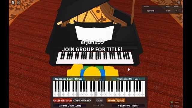 ROBLOX Piano | Spear Of Justice UNDERTALE смотреть онлайн