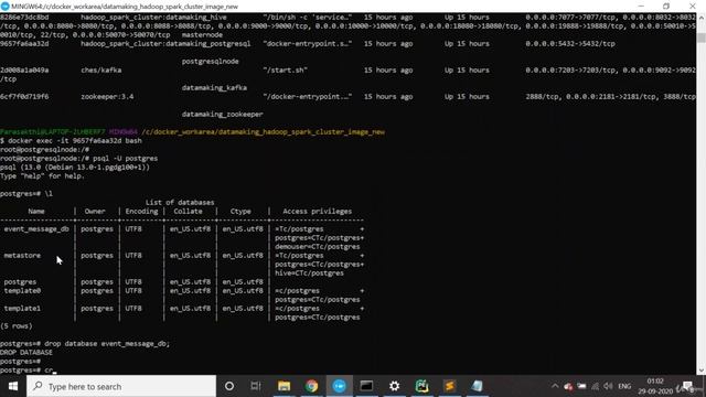 12 Setting up PostgreSQL DatabaseEvents Database @MJWebHacks.com смотреть онлайн