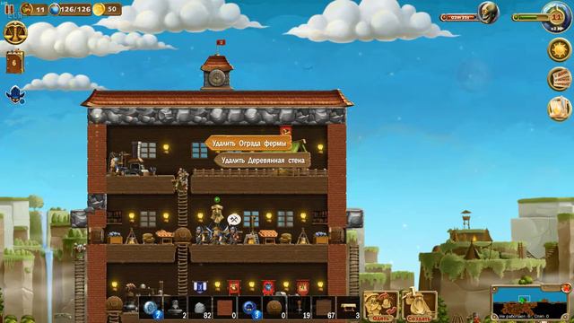Прохождение Craft The World (лесной мир) - Побег овец и идеальная спальня #9 смотреть онлайн