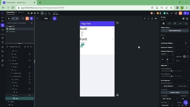 Flutter Flow - Dynamic DropDown Alternative (no firebase) смотреть онлайн
