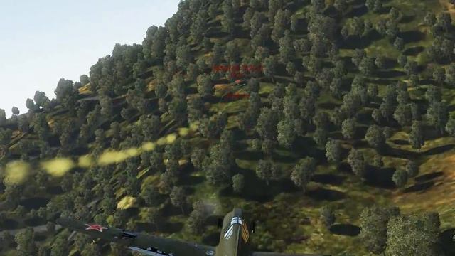 War Thunder | P-40 E-1 Kittyhawk смотреть онлайн