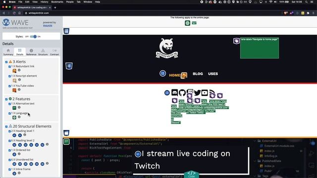 7 FREE accessibility tools to help you build better websites [Front end web dev tips] смотреть онлайн