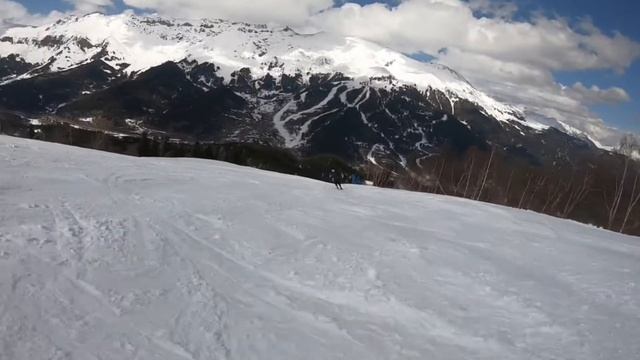 Архыз 2021. Весна. Горнолыжные трассы. Gopro hero 7 смотреть онлайн