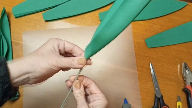 DIY Пальмовые ветви из фоамирана смотреть онлайн