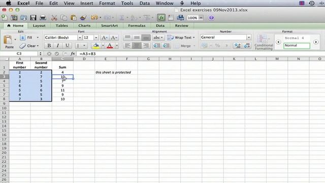 How to Tell if a Worksheet Is Protected in Microsoft Excel 2003 : Using Excel смотреть онлайн