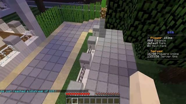 how to play gta5 in minecraft online !! смотреть онлайн