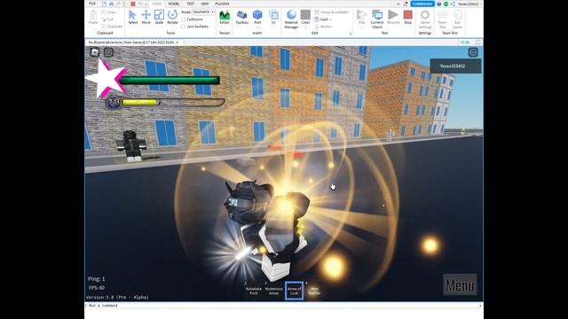 Делаю свою JOJO игру в роблоксе. смотреть онлайн