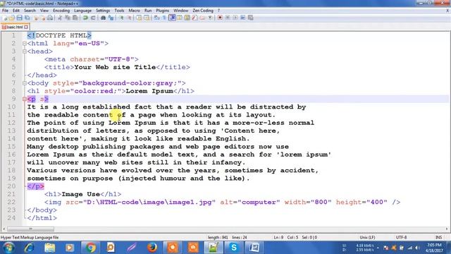 web design bangla tutorial html | HTML Style use inline css смотреть онлайн