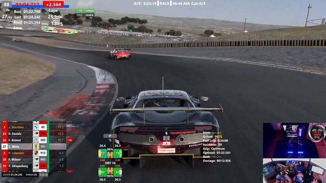 Race 5 – Härtetest für's neue Equipment! - 4h Laguna Seca – Howe Endu-Cup смотреть онлайн