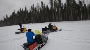 Мой первый снегоход Буран 640А/ Первый выезд