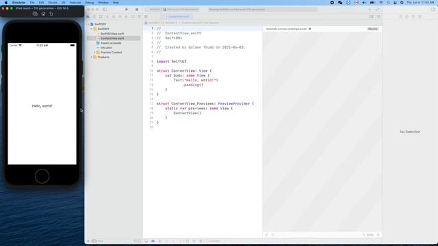 Swift001: printing "Swift is fun!" смотреть онлайн