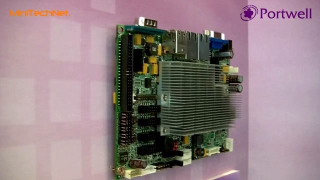 Portwell PEB-2780 Atom Luna-Pier 3,5" Embedded Mainboard - Embedded World 2010 (DE) смотреть онлайн