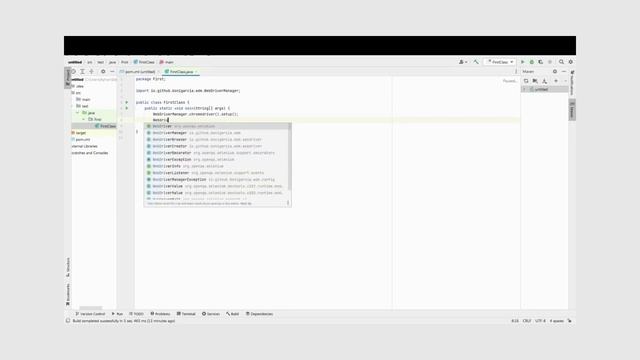How to create Selenium Maven Project | Java смотреть онлайн