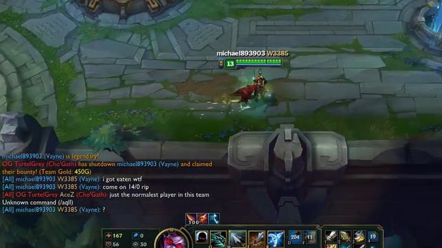 Vayne ADC bot as 5 premade. PENTA? смотреть онлайн