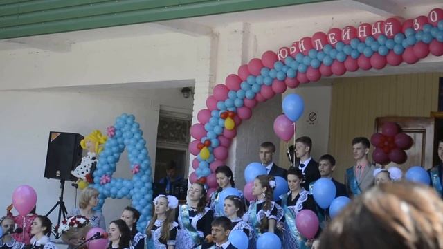 .п.Николаевка  Е А о.  Школьный  выпускной. 7 школа