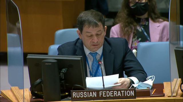 Выступление Д.А.Полянского на заседании Совета Безопасности ООН по тематике его рабочих методов смотреть онлайн