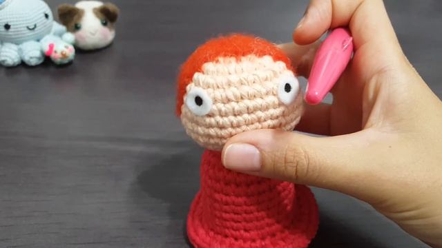 Amigurumi | PONYO Crochet + Needle Felting