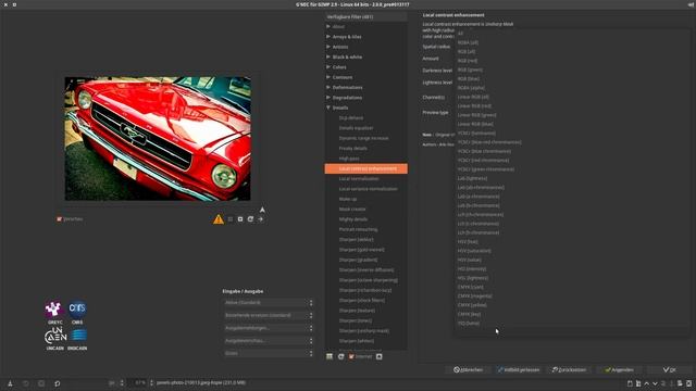 Lokale Kontrastverstärkung mit G‘MIC in GIMP 2.9 смотреть онлайн