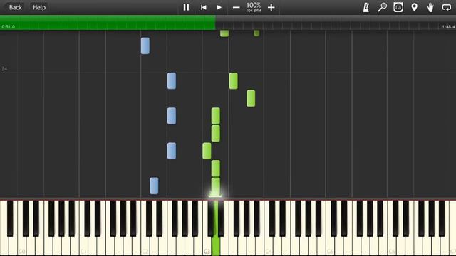 Under Our Spell [Piano] (My Little Pony) - Synthesia смотреть онлайн