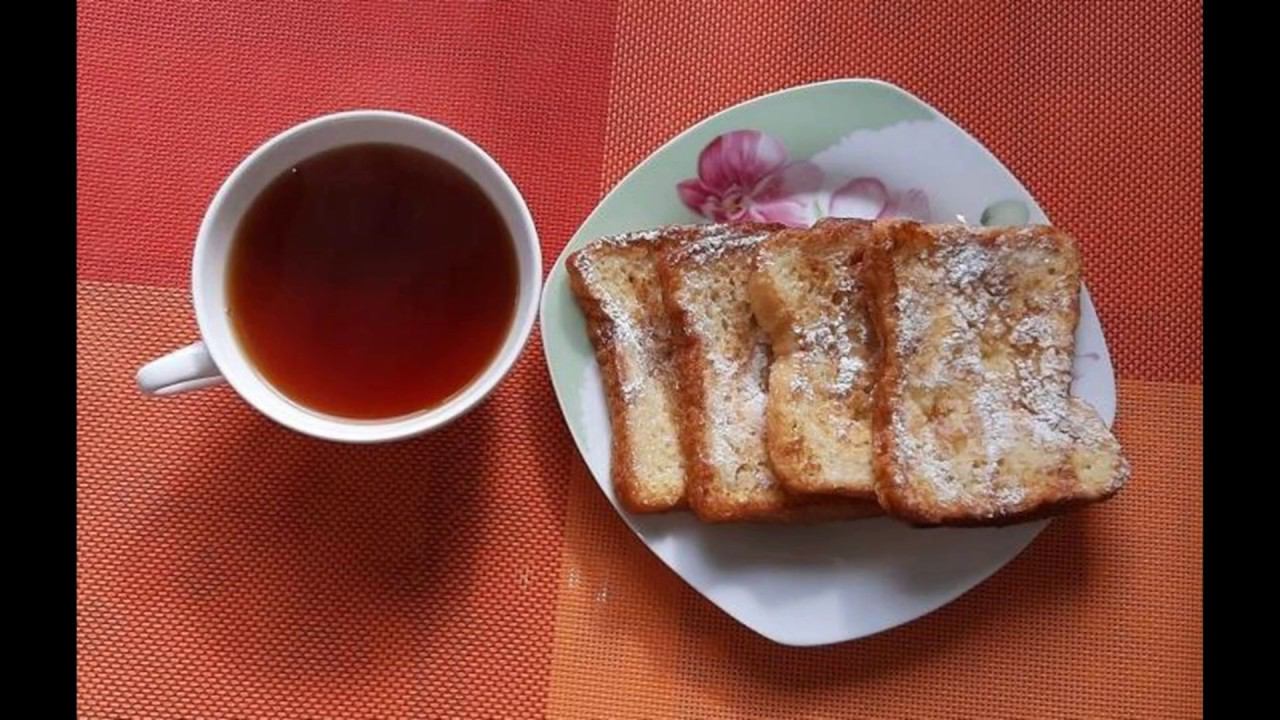 Сладкие гренки к чаю и кофе смотреть онлайн
