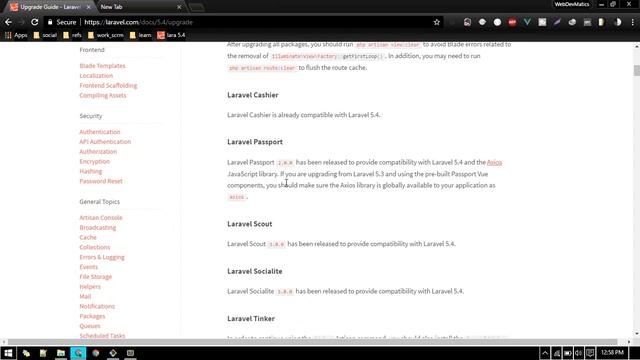 Upgrading Laravel 5.3 website to 5 4 смотреть онлайн