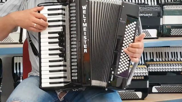Klangprobe Akkordeon Weltmeister Achat 80 смотреть онлайн