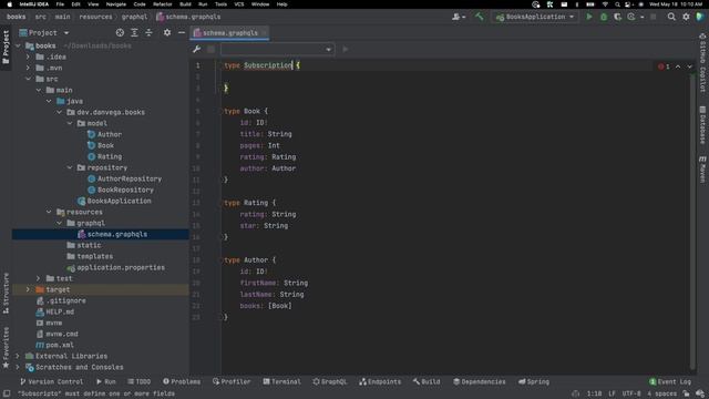 GraphQL Spring Boot - How to get started with Spring for GraphQL смотреть онлайн