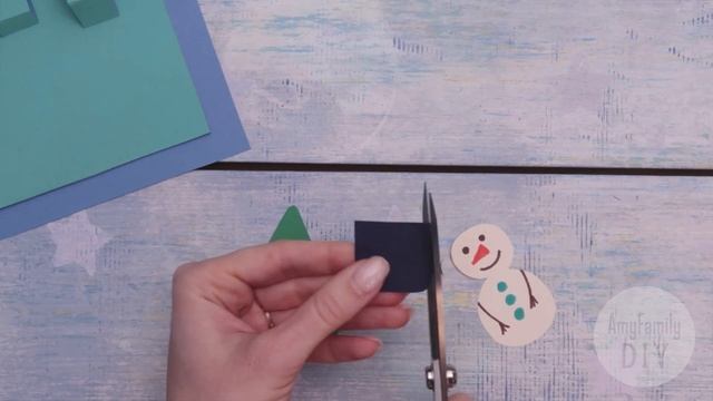 Новогодняя открытка 3d. Делаем открытку на новый год своими руками. Очень просто! смотреть онлайн