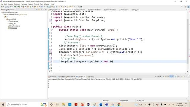 Functional Interface- and Lambda (Consumer ,Supplier ,Function , Comparator ) Functional Interface смотреть онлайн
