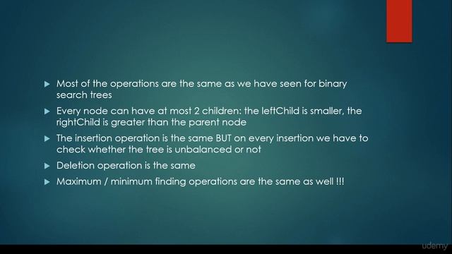 43 AVL trees introduction basics смотреть онлайн