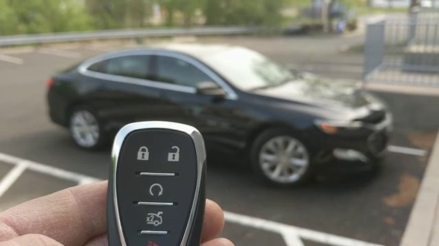 2020 Chevy Malibu How to use remote start feature keyfob смотреть онлайн