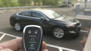 2020 Chevy Malibu How to use remote start feature keyfob