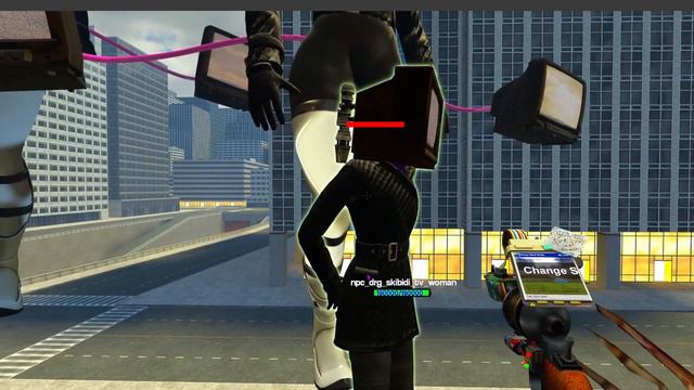 NEW GIANT TITAN TV WOMAN VS HUGE SKIBIDI BULLDOZER! Garrys Mod! смотреть онлайн