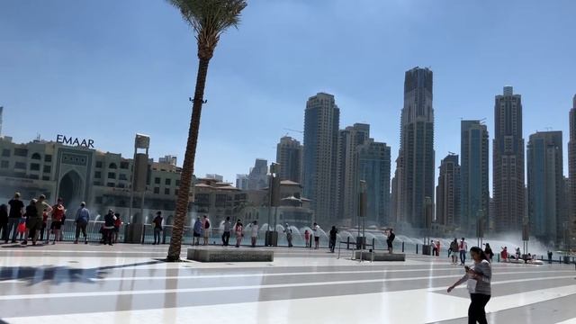 The Dubai Fountain - Andrea Bocelli & Sarah Brightman - Time to Say Goodbye (HD) | Дубайский фонтан смотреть онлайн